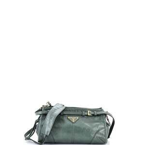 Prada Bonnie Handbag Leather Small #248985P18B